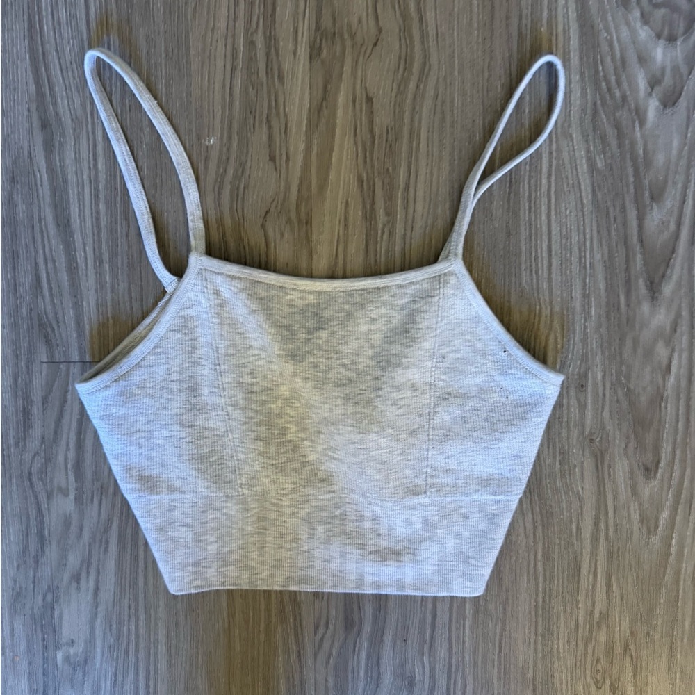 Women's Gray Fabletics Spaghetti Strap Top